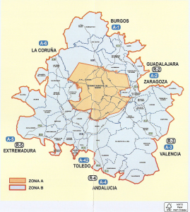 Mapa de zonas
